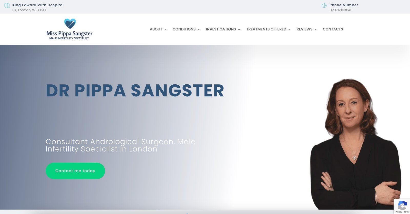 pippa sangster website in London