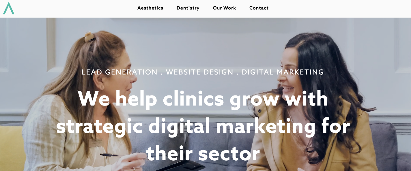 Cosmetic Digital homepage