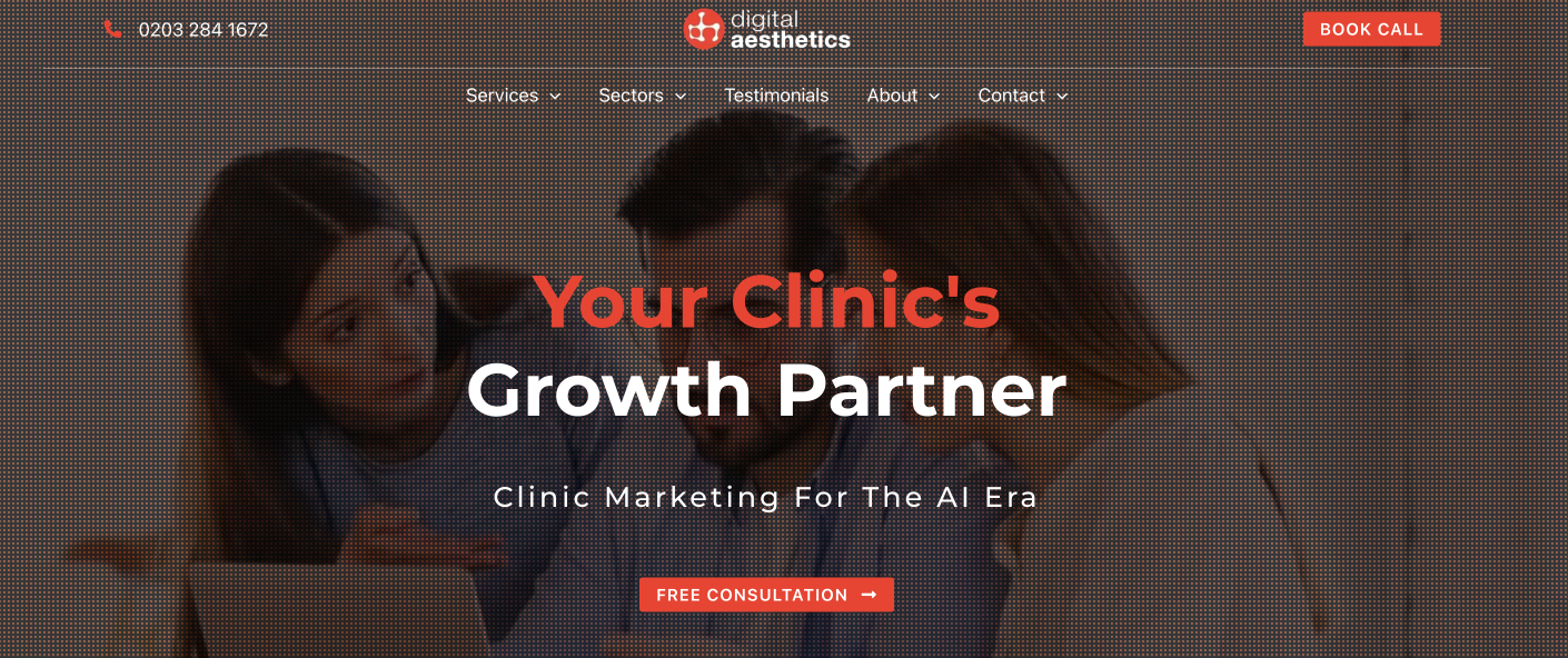 Digital Aesthetics homepage