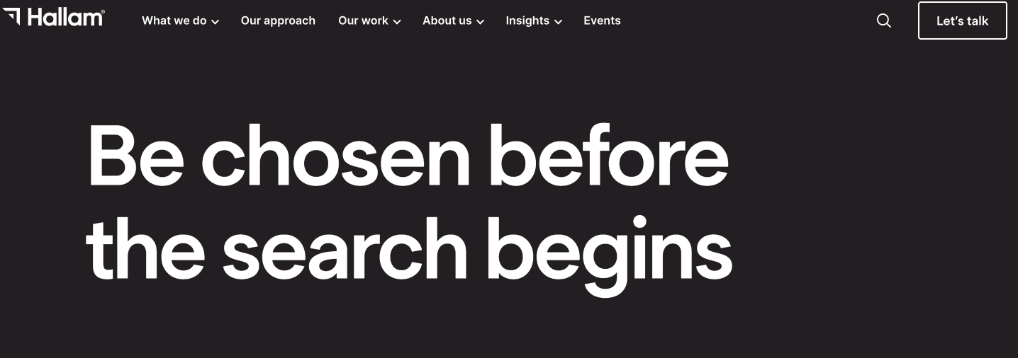 Hallam homepage