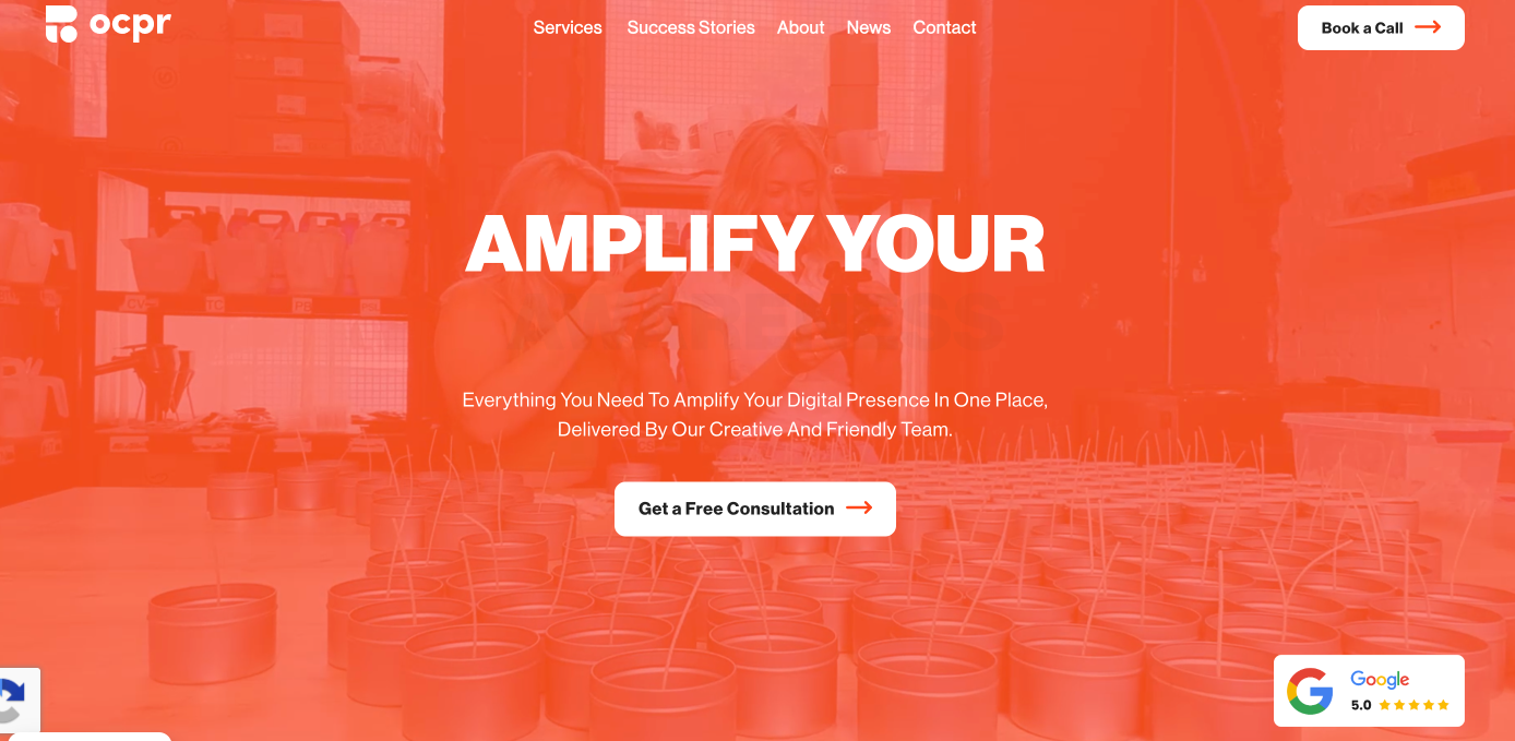OCPR homepage