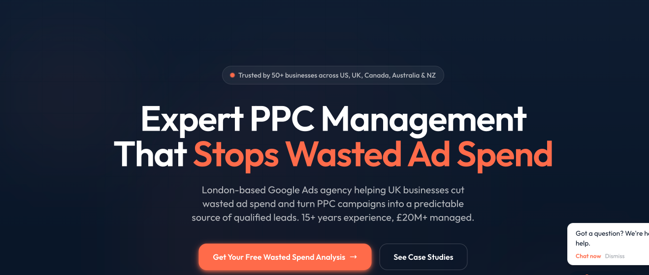 PPC Chief homepage