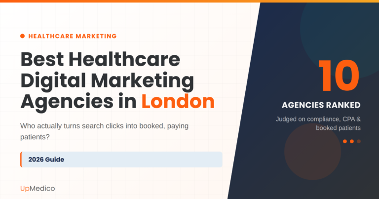 Best Healthcare Digital Marketing Agencies in London in 2026