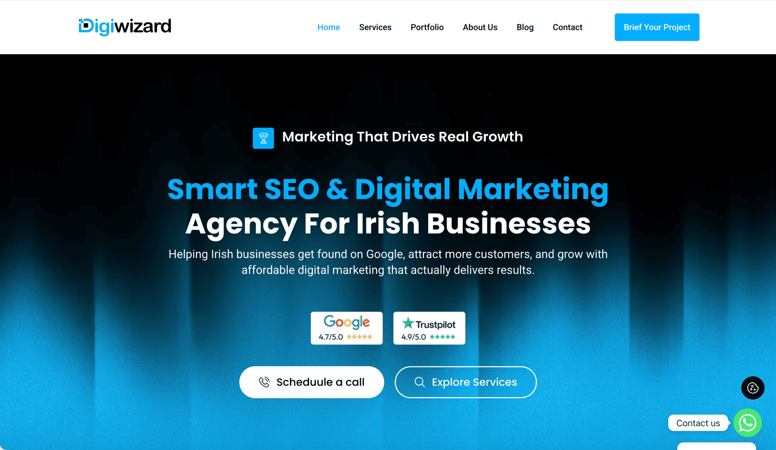 DigiWizard homepage