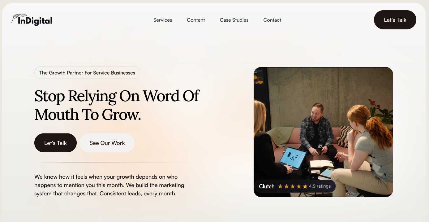 InDigital homepage